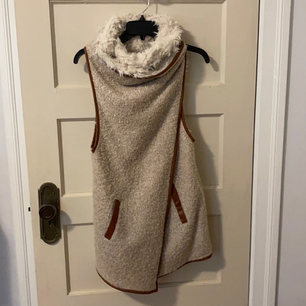 Vest. Wrap vest.